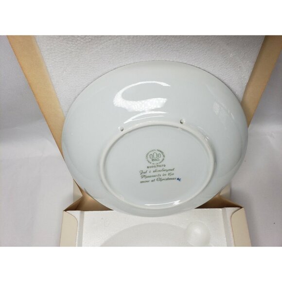 VTG Bing and Grondahl 1970 Christmas Collectors Plate Pheasants in the Snow 7 ¼” - Picture 6 of 9